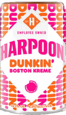 Dunkin' Boston kreme-Drinks Beers USA Harpoon Brewery 