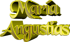 First Names FEMININE - Spain M Composed María Angustias 