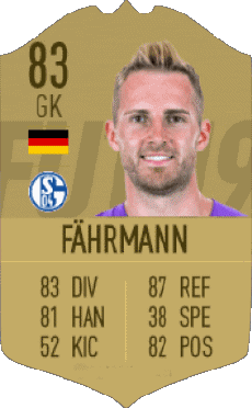 Multimedia Videospiele F I F A - Karten Spieler Deutschland Ralf Fährmann 