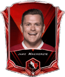 Sport Rugby - Spieler Kanada Jamie Mackenzie 