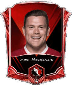 Sports Rugby - Players Canada Jamie Mackenzie 