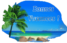 Messages Français Bonnes Vacances Fond Transparent 17 