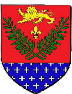 Banderas Francia Departamentos - Ciudades 33 LE BOUSCAT 