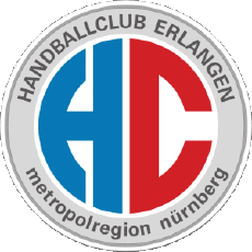 Sport Handballschläger Logo Deutschland HC Erlangen 