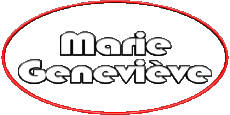 Prénoms FEMININ - France M Composé Marie Geneviève 