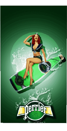 Humour - Fun Affiches Rétro - Marques Perrier 