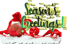 Messagi Inglese Season's Greetings Serie 08 