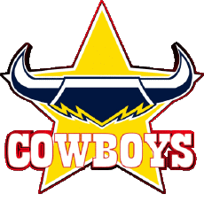 2003-Deportes Rugby - Clubes - Logotipo Australia North Queensland Cowboys 2003