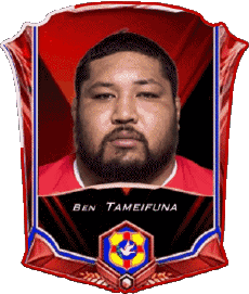 Sports Rugby - Joueurs Tonga Ben Tameifuna 