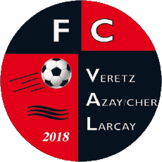 Sports FootBall Club France Logo Centre-Val de Loire 37 - Indre-et-Loire FC Veretz-Azay-Larcay 