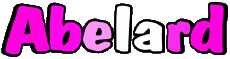 Prénoms MASCULIN - France A Abelard 