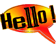 Messages Anglais Hello 001 