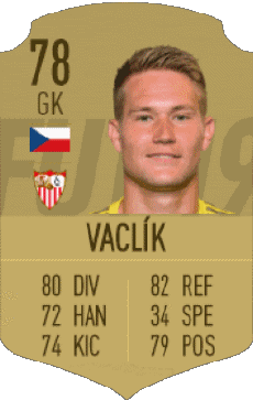 Multimedia Videospiele F I F A - Karten Spieler Tschechien Tomás Vaclík 