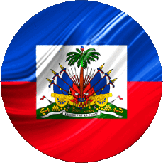 Bandiere America Haiti Rond 