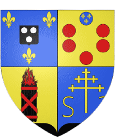 Blazon-Flags France Departments - Cities 75 Paris District 6 Blazon