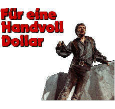 Multimedia Películas Internacional Por un puñado de dolares Logotipo Alemán 