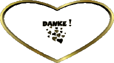 Mensajes Alemán Danke Corazón 