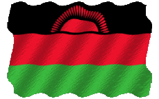 Bandiere Africa Malawi Sventola 