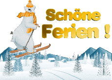 Mensajes Alemán Schöne Ferien Winter Serie 06 