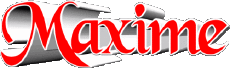 Nombre MASCULINO - Francia M Maxime 
