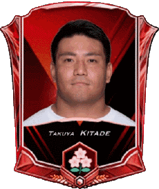 Deportes Rugby - Jugadores Japón Takuya Kitade 