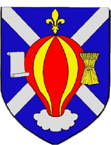 Fahnen Frankreich Abteilungen - Städte 07 DAVEZIEUX 