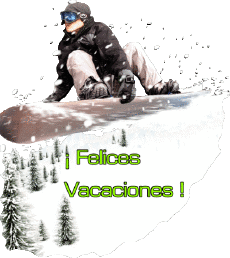 Messages Espagnol Felices Vacaciones Inverno Serie 07 