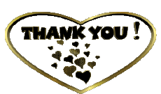 Mensajes Inglés Thank You Corazón 