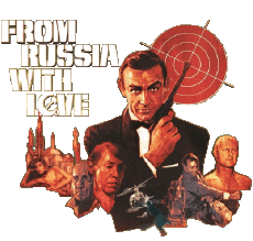 Multimedia Películas Internacional James Bond 007 Desde Rusia con Amor Logotipo Inglés 
