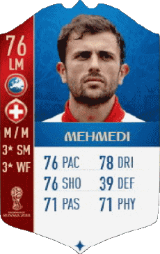 Multimedia Vídeo Juegos F I F A - Jugadores  cartas Suiza Admir Mehmedi 