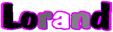 Prénoms MASCULIN - France L Lorand 