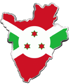 Banderas África Burundi Diverso 