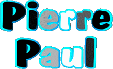 Vorname MANN - Frankreich P Pierre Paul 