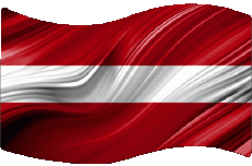 Bandiere Europa Lettonia Rettangolo 