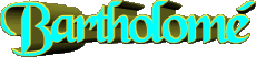 Vorname MANN - Frankreich B Bartholomé 