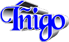 First Names MASCULINE - Spain I Íñigo 
