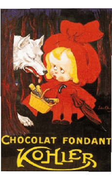 Humor - Fun Carteles retro - Marcas Chocolat Divers 