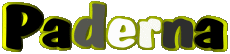 Prénoms FEMININ - France P Paderna 