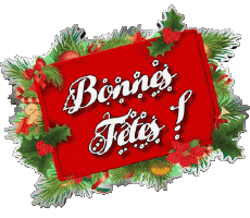 Messagi Francese Bonnes Fêtes (Noël) Série 03 