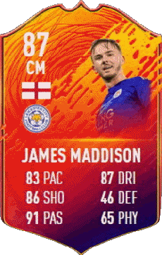 Multi Média Jeux Vidéo F I F A - Joueurs Cartes Angleterre James Maddison 