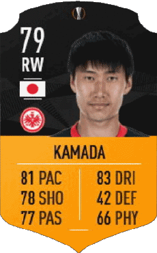 Multimedia Vídeo Juegos F I F A - Jugadores  cartas Japón Daichi Kamada 