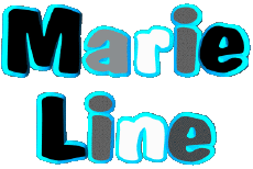 Vorname WEIBLICH - Frankreich M Zusammengesetzter Marie Line 
