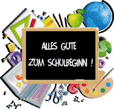 Messages Allemand Alles Gute zum Schulbeginn Fond Transparent 002 