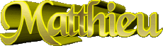 Nombre MASCULINO - Francia M Matthieu 