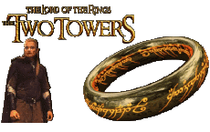 Multimedia V International Der Herr der Ringe Die Zwei Turme Englisches Logo 