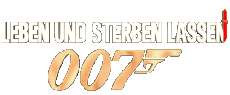 Multimedia Film Internazionale James Bond 007 Vivi e lascia morire Logo Tedesco 