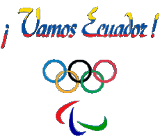Messages Espagnol Vamos Ecuador Juegos Olímpicos 