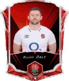 Sports Rugby - Players England Team 2022 Elliot Daly 