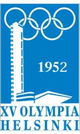 1952-Sport Olympische Spiele Geschichte Logo 1952