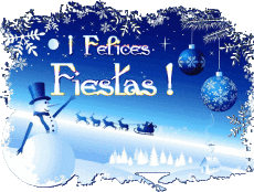 Messages Espagnol Felices Fiestas Serie 19 